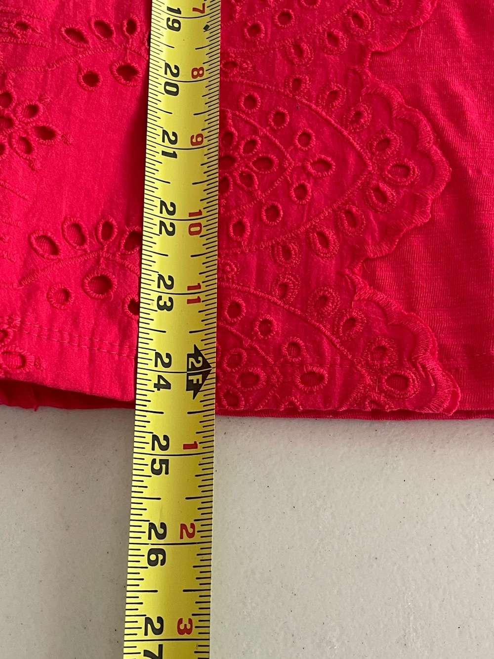 Talbots Eyelet Cotton Tank Shell Size XP or XLP - Picture 7 of 8